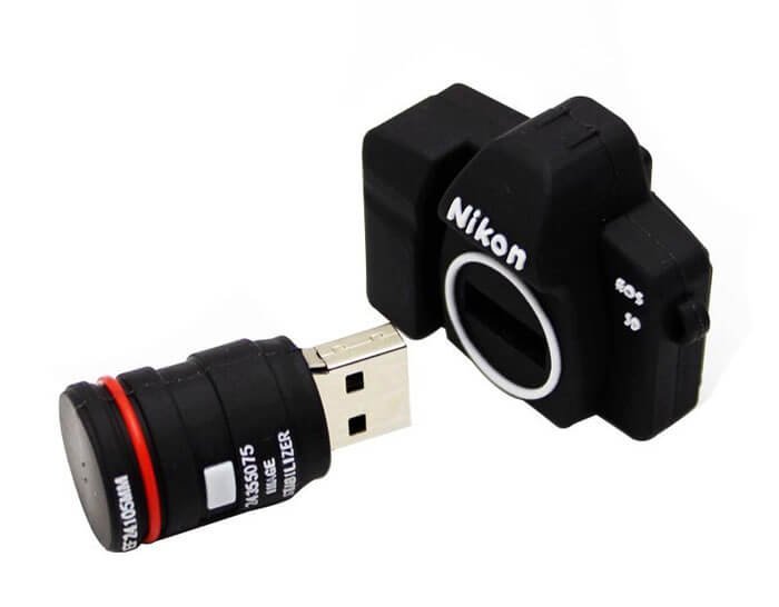Mini Nikon Camera USB Drive