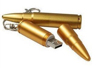 Bullet Keychain USB