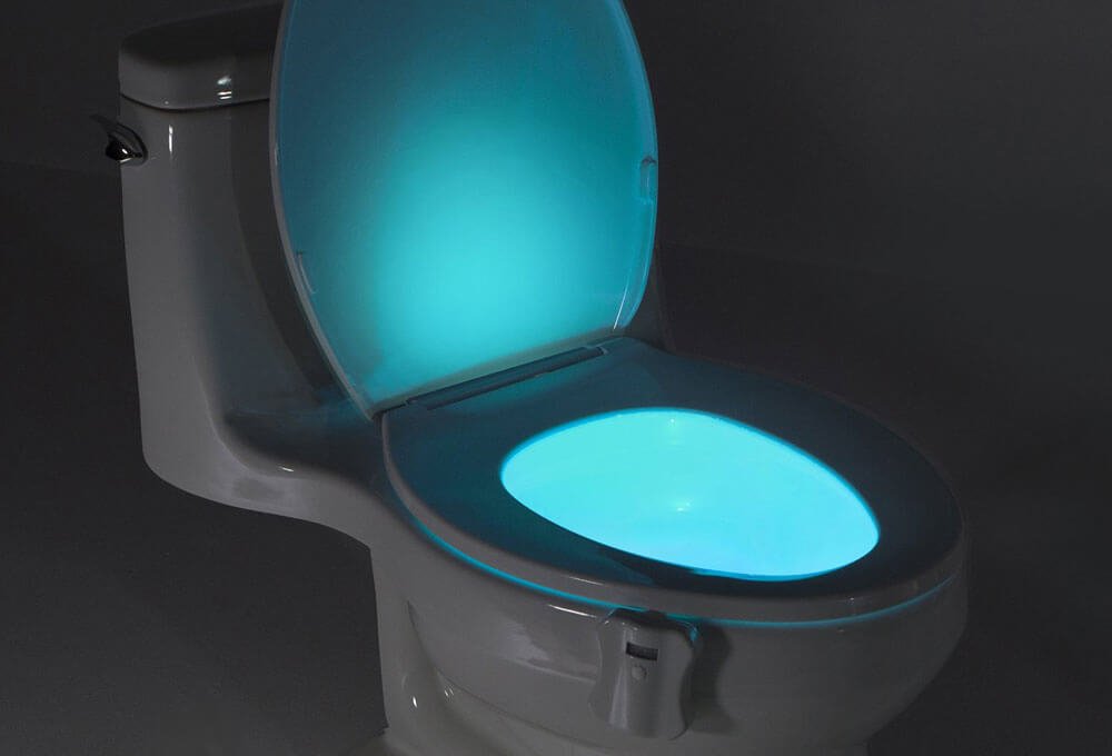 LED Toilet Night Lights, Motion Activated Toilet Night Light – GlowBowl